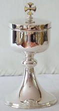 English sterling silver Ciborium